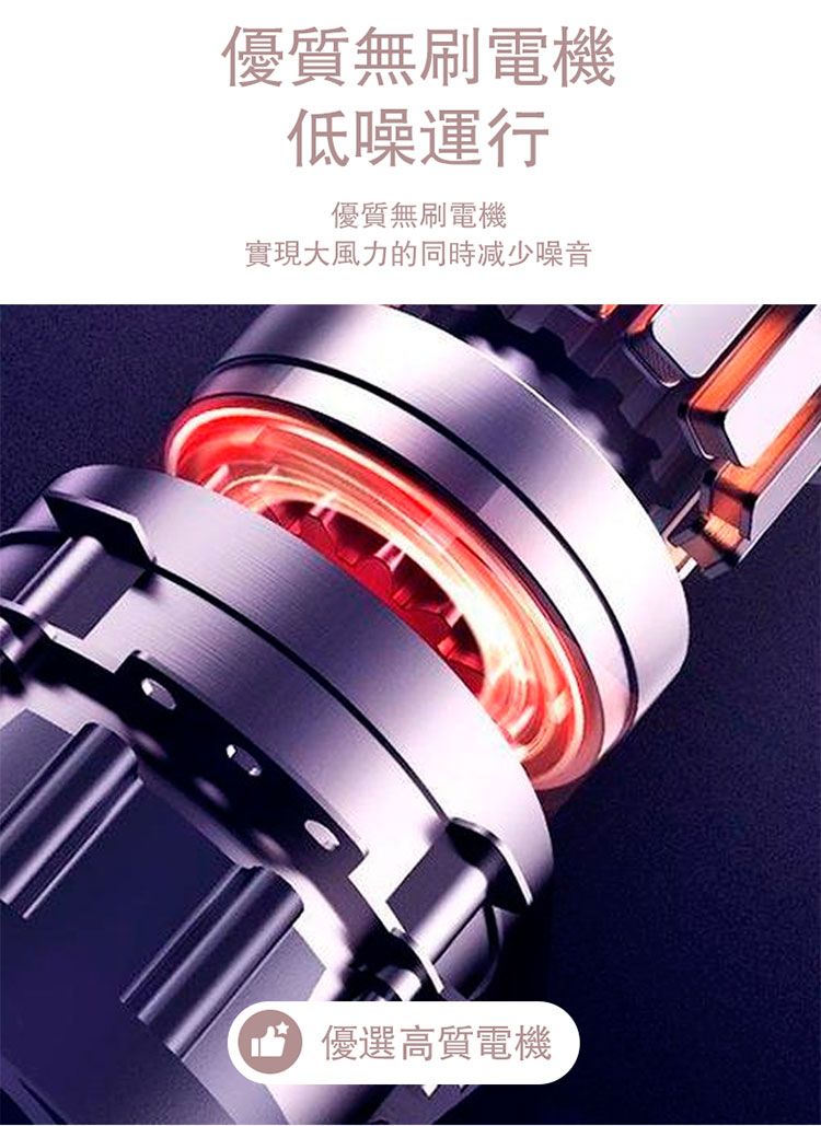優質無刷電機低噪運行優質無刷電機實現大風力的同時减少噪音 高質電機