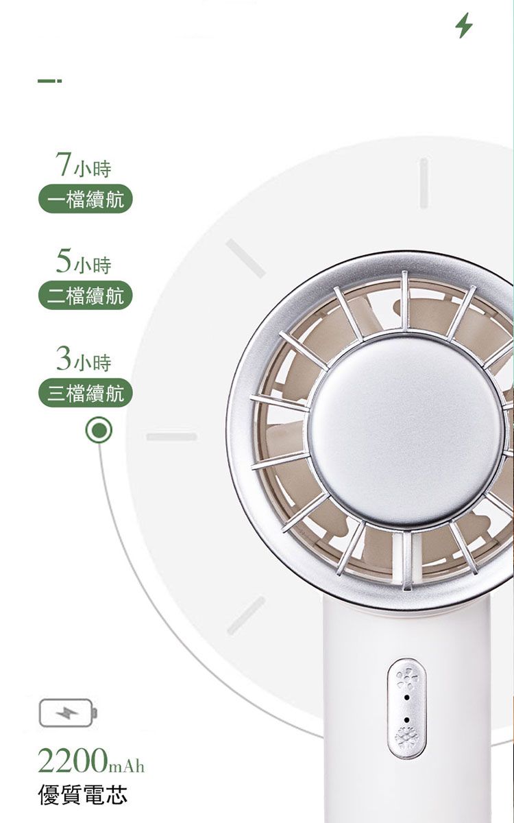 7小時-檔續航5小時二檔續航3小時三檔續航2200mAh優質電芯4