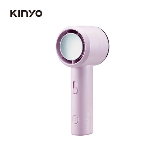 KINYO UF3022PU 疾速風充電風扇｜紫色