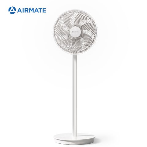 【AIRMATE艾美特】12吋美型遙控三段式中柱電扇AS3062R白