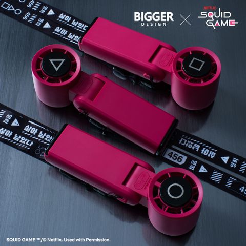 【BIGGER X 魷魚遊戲】COCOLD冰感摺疊製冷風扇