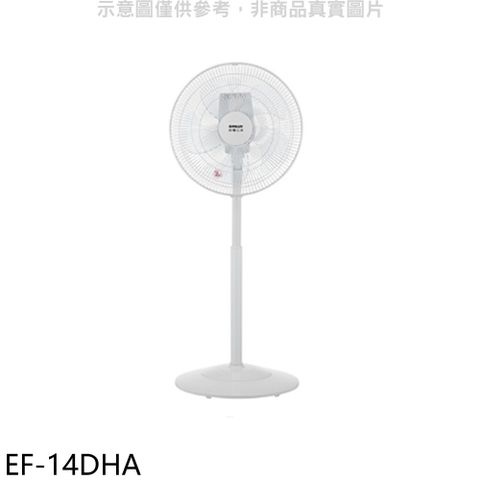 SANLUX 台灣三洋 14吋變頻遙控電風扇【EF-14DHA】