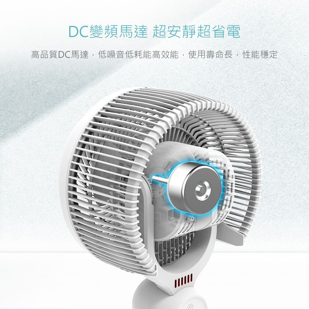 DIKE  HLE310WT 8吋DC變頻液晶顯示立式循環扇