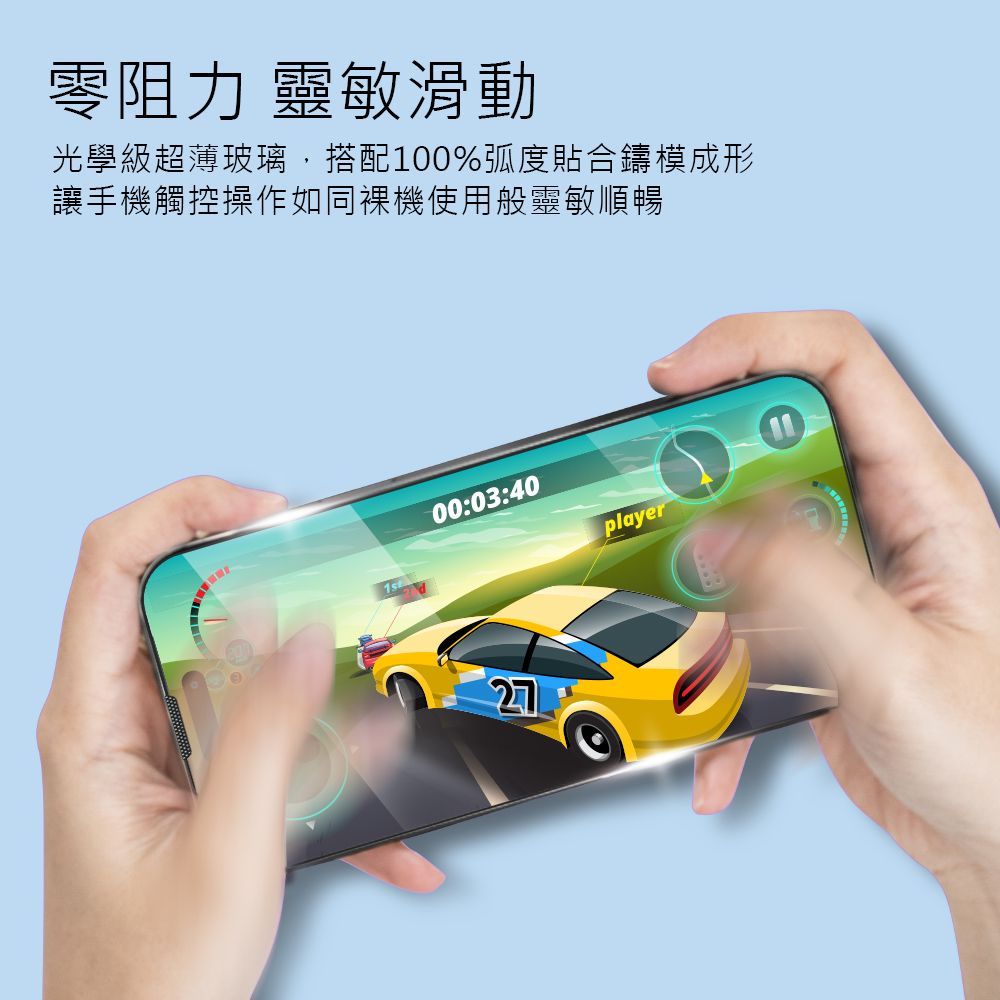 PHILIPS 飛利浦   iPhone 14 Pro 防窺視鋼化玻璃保護貼-秒貼版 DLK5505/11