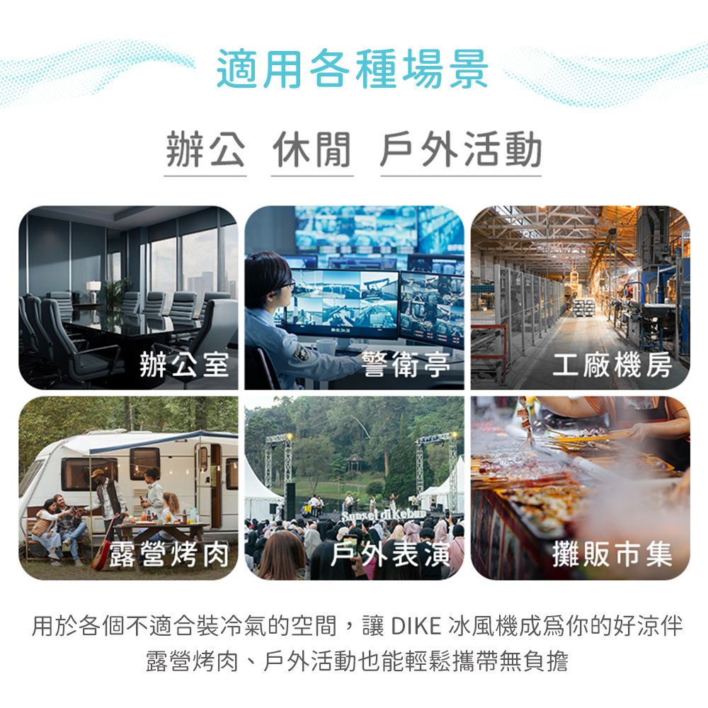 DIKE HLE700WT 多功能移動式瞬涼水冷氣