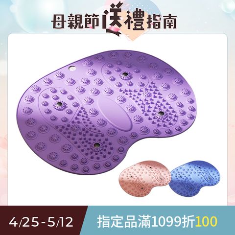 Sily 加大雙腳掌指壓板 加厚防滑按摩腳墊 足底趾壓板 室內運動墊/超慢跑墊/原地跑步墊/瑜珈墊 母親節禮物