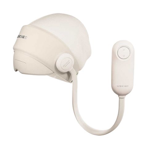 【日本涼介】旗艦款頭部按摩器(三段氣壓揉捏按摩 三段熱敷 頭部紓緩)