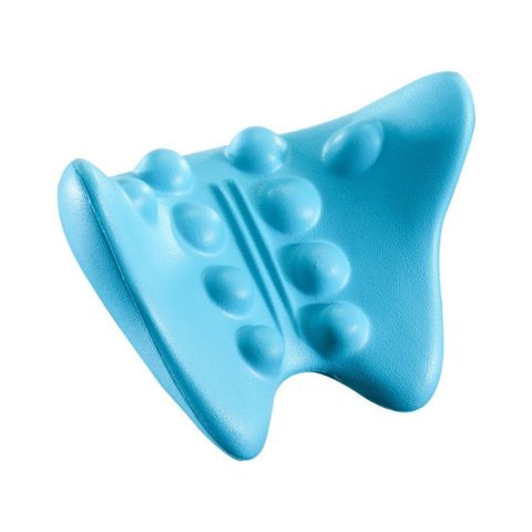 【晴安居】360蝶型頸椎指壓按摩枕 全包覆自重舒筋壓力舒緩枕-1入組