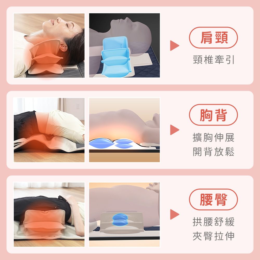  日本MediFeel 3D溫感按摩墊 RM01