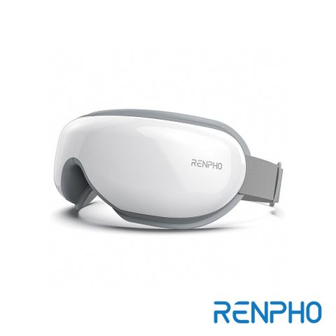 Renpho 氣壓式熱感眼部按摩器-白 公司貨