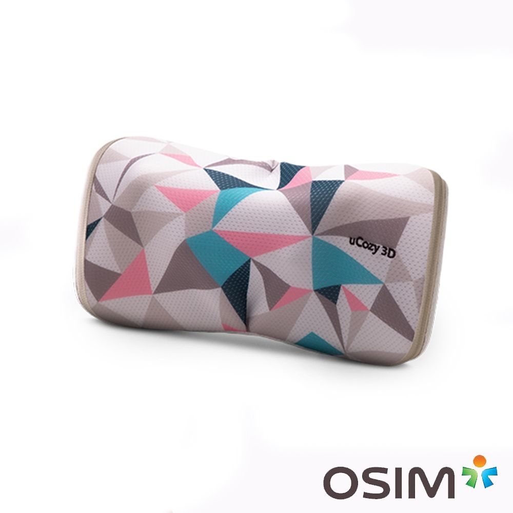 OSIM uCozy 3D 巧摩枕OS-268  珍珠色 (按摩枕/肩頸按摩/3D揉捏/溫熱功能)