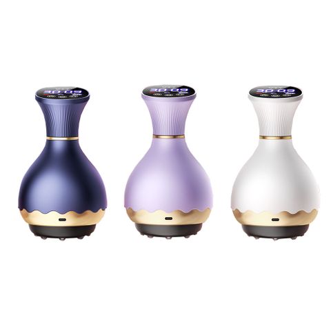 MUAN 99檔電動刮痧儀 多功能電動經絡刷 恆溫熱敷刮痧拔罐儀 拔罐器