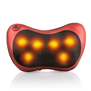 【Concern 康生】4D新一代 摩力寶貝溫熱揉捏 玫瑰紅按摩枕6顆 蝴蝶進化版