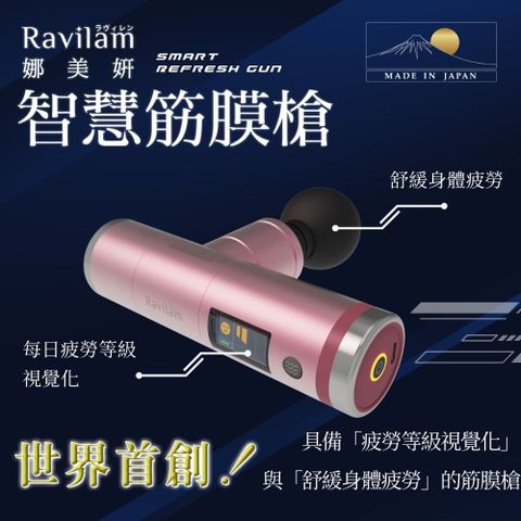 【Ravilam 娜美妍】智慧筋膜槍