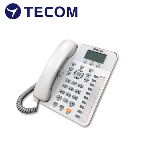 TECOM 10鍵中文顯示旗艦型話機 SDX-8810G(東訊總機系統專用) 加購東訊360度視訊會議機SP-9598只要$5,900!!