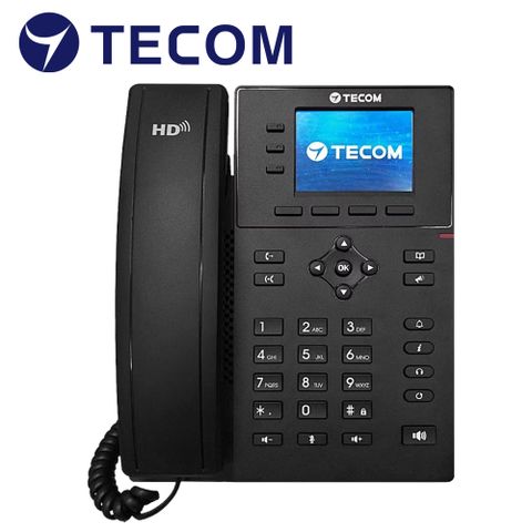 TECOM 多功能網路IP話機 IP-3011E(東訊總機系統專用)