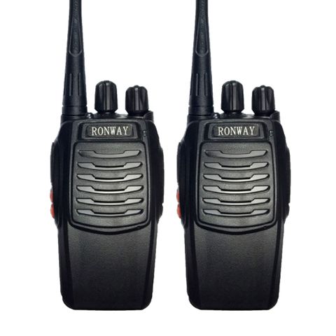RONWAY-F9免執照無線電對講機(2入組)音量大，音質佳！附贈高級耳機！