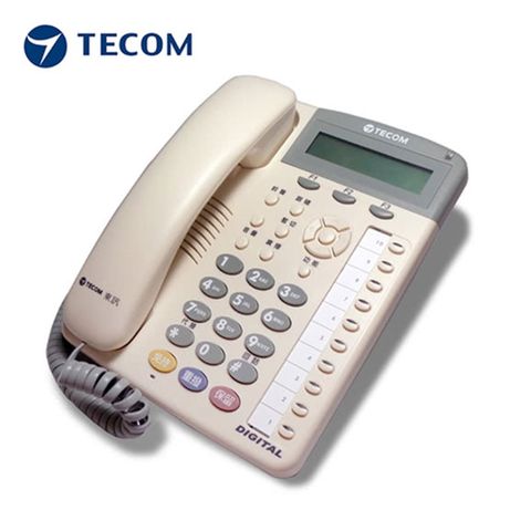 TECOM 10鍵顯示型話機 SD-7710E-X(東訊總機系統專用)