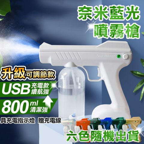 【WIDE VIEW】800ML奈米藍光可調節清潔噴霧槍(DS350-9)