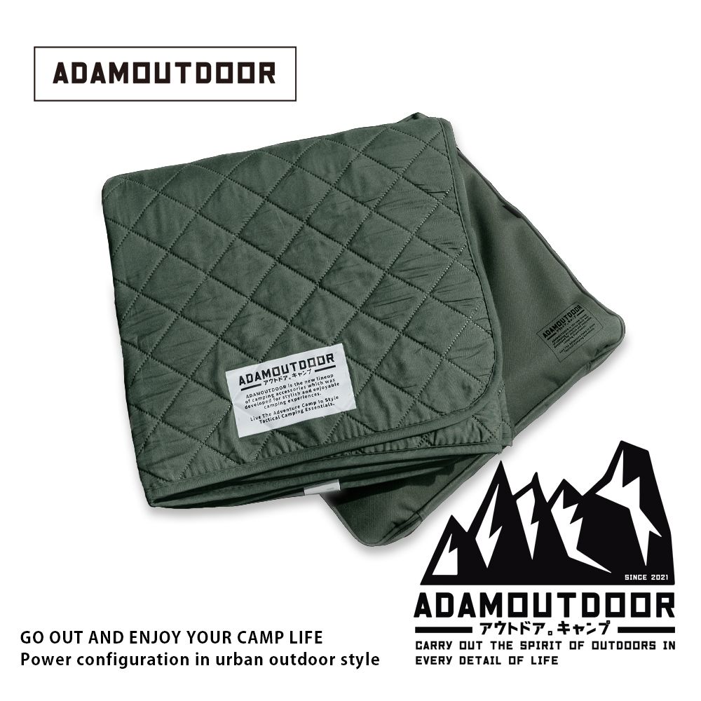 ADAMOUTDOOR 雙人電熱毯(綠) (ADHB-BD01-G) 恆溫 節能  保暖 韓國 電毯 發熱墊 電熱墊 露營 野營  電毯推薦 熱敷墊