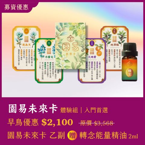 【募資優惠】 園易未來卡牌體驗組｜入門首選