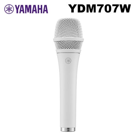 YAMAHA 山葉 YDM707 超心型指向動圈麥克風(YDM707W) 公司貨 白