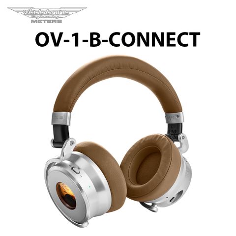 METERS OV-1-B-CONNECT 耳罩式藍牙耳機 棕 公司貨