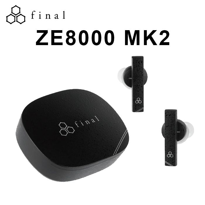 Final 日本   ZE8000 MK2 真無線藍牙耳機 公司貨 (黑)