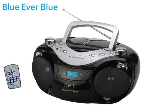 【福利品】最佳英語聽力練習使用美國Blue Ever Blue CD-735U 手提CD/USB音響