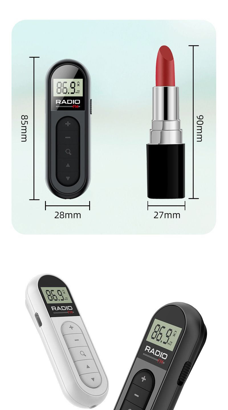 85mmRADIOFM28mm90mm27mmRADIORADIO