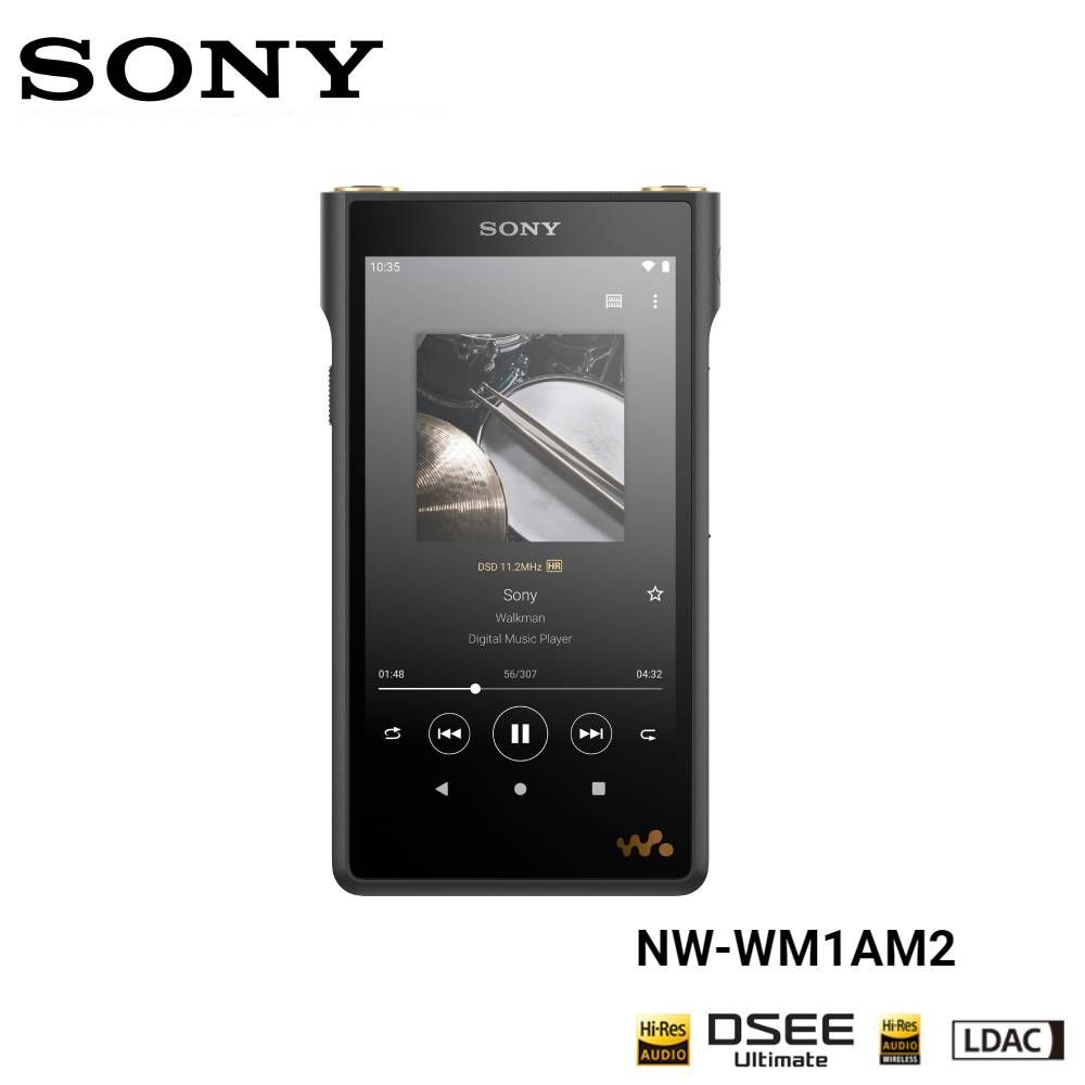 SONY 索尼NW-WM1AM2 頂級高解析Walkman數位隨身聽128GB 黑磚- PChome