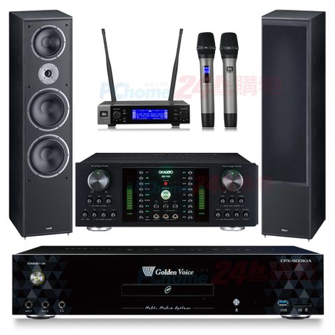 金嗓 CPX-900 K1A伴唱機 4TB+DB-7AN擴大機+JBL VM200無線麥克風+Monitor supreme 2002喇叭