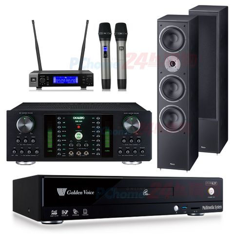 金嗓 CPX-900 K2F伴唱機 4TB+DB-7AN擴大機+JBL VM200無線麥克風+Monitor supreme 1002喇叭