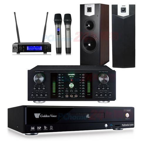 金嗓 CPX-900 K2F伴唱機 4TB+DB-7AN擴大機+JBL VM200無線麥克風+SUGAR SK-500V喇叭