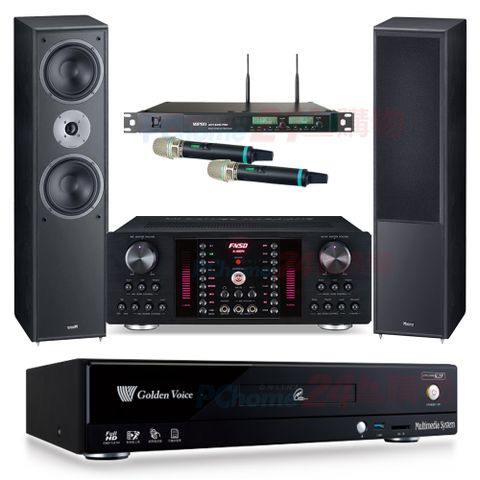 金嗓 CPX-900 K2F伴唱機4TB+FNSD A-480N擴大機+ACT-8299PRO+無線麥克風+Monitor supreme 802喇叭