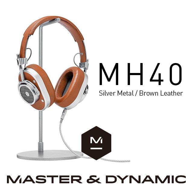 Master & Dynamic MH40 耳罩式耳機（棕/銀款） - PChome 24h購物