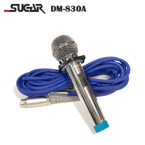 SUGAR DM-830A 專業動圈式有線麥克風(含6M麥克風線/收納盒)