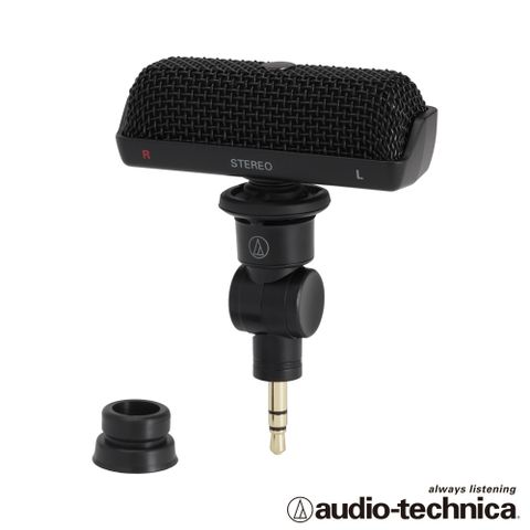 audio-technica 鐵三角 插入式立體麥克風 AT9910