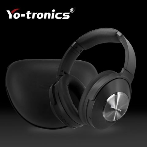 【Yo-tronics】降噪無線藍芽耳機 (耳罩/頭戴式)輕鬆連結Windows筆電桌機或ios/安卓手機多角度調整好收納，使用 USB Type C線材 充電