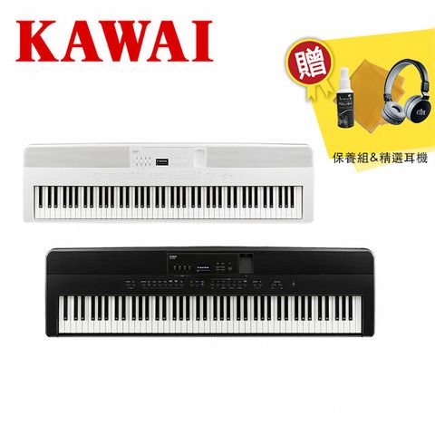 KAWAI ES920 88鍵 便攜式 高階數位電鋼琴 單主機款 黑色/白色原廠公司貨 商品保固有保障