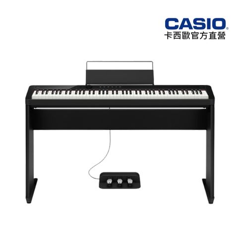 卡西歐官方直營木質琴鍵88鍵 PX-S5000(含琴架+安裝+ATH-S100耳機+三踏板)