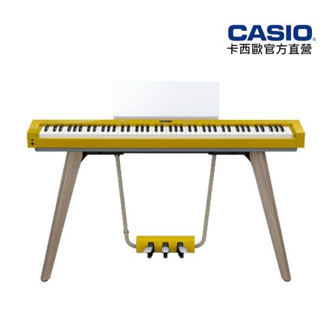 活動開跑~CASIO 木質琴鍵卡西歐官方直營Privia數位鋼琴 PX-S7000(晨曦黃)(含安裝+M30X耳機)