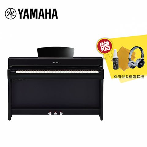YAMAHA CLP-735 PE 數位電鋼琴 88鍵 鋼琴烤漆曜岩黑色款原廠公司貨 商品保固有保障