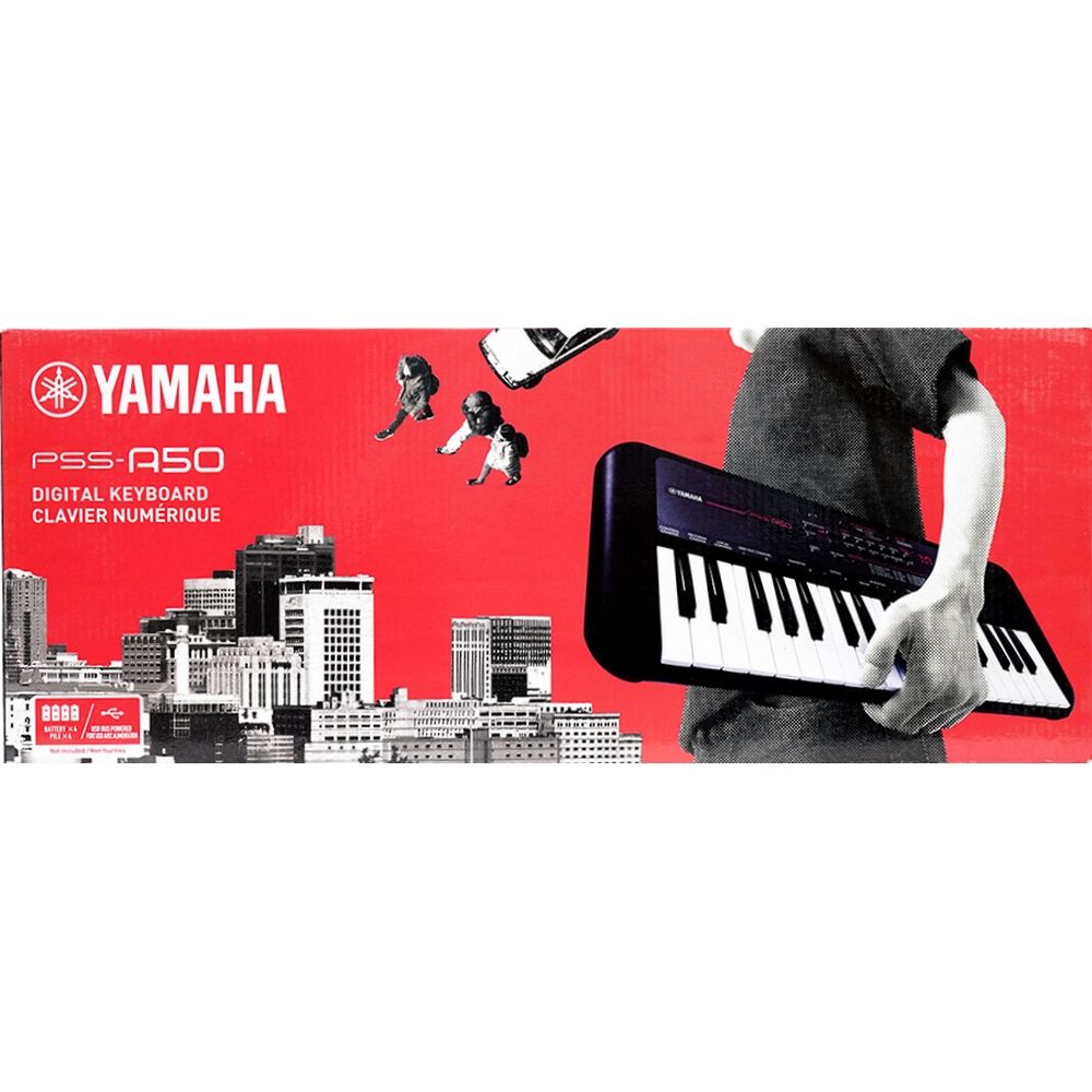 YAMAHA 山葉 37鍵演奏錄音鍵盤 USB迷你電子琴 PSS-A50 / 公司貨保固