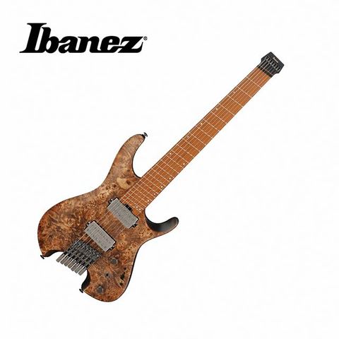 Ibanez QX527PB-ABS 七弦無頭電吉他 原木色款