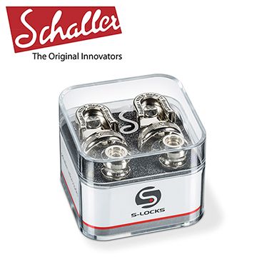 Schaller S-Locks 吉他安全背帶扣 金屬鎳色款 原廠公司貨 商品品質有保障