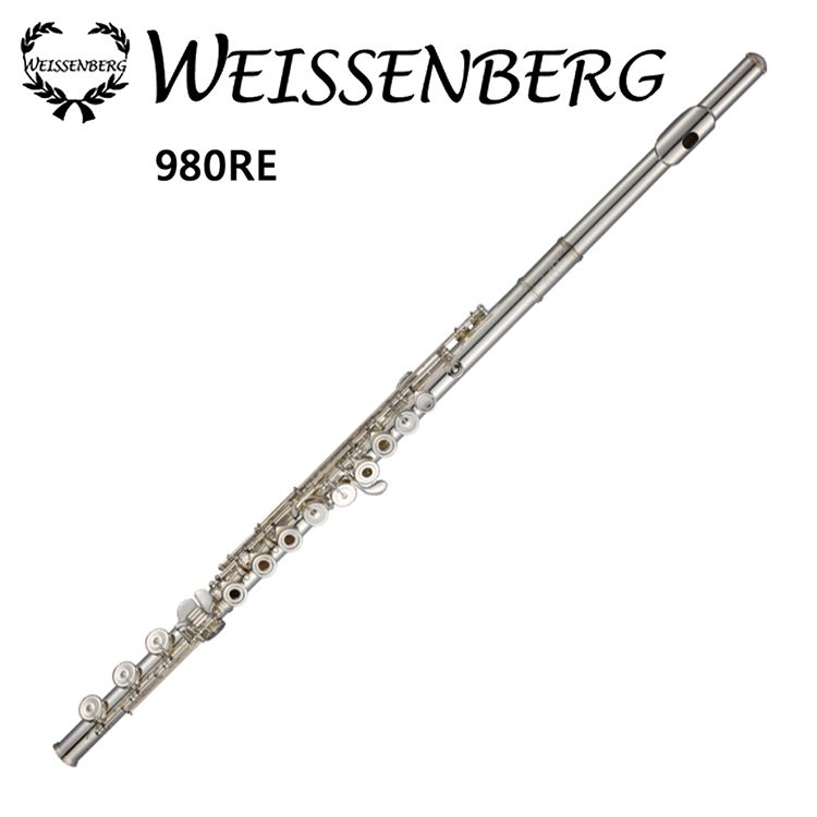 Weissenberg  980REB楓葉系列長笛-全銀管/曲列式開孔+E鍵/手工木箱/原廠公司貨