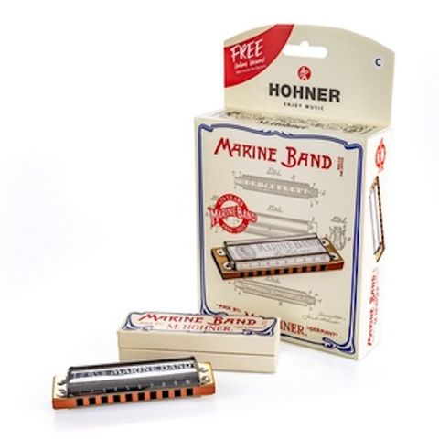 Hohner Marine Band 125週年紀念款 1896十孔口琴