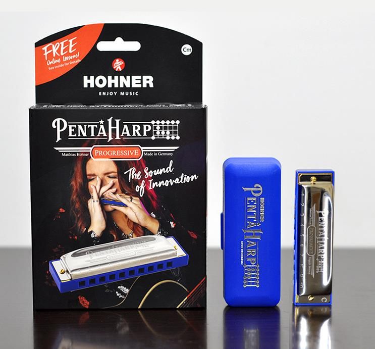 Hohner  Penta Harp 藍調音階十孔口琴