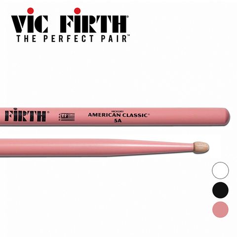 Vic Firth American Classic 5AP/5AW/5AB 山胡桃木鼓棒 多色款